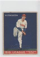 Milt Gaston [Noted]