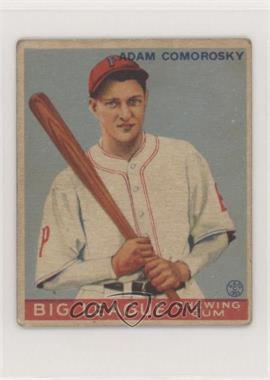 1933 Goudey Big League Chewing Gum - R319 #77 - Adam Comorosky