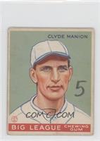 Clyde Manion [Good to VG‑EX]