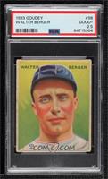 Wally Berger [PSA 2.5 GOOD+]