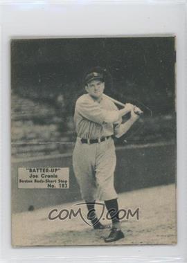 1934-36 National Chicle Batter-Up - R318 #183 - Joe Cronin [Good to VG‑EX]