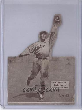 1934-36 National Chicle Batter-Up - R318 #42 - Charlie Gehringer [COMC RCR Poor]