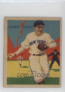 1934-36 National Chicle Diamond Stars - R327 #29 - Red Rolfe