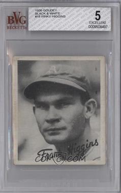 1936 Goudey - R322 #_FRHI - Frank Higgins [BVG 5 EXCELLENT]