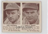 Sam Chapman, Wally Moses [Good to VG‑EX]