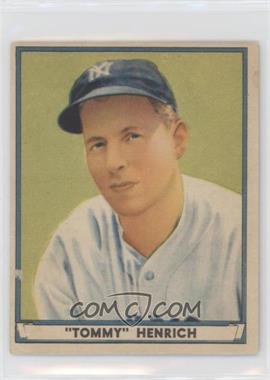 1941 Play Ball - [Base] #39 - Tommy Henrich