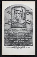 Inducted 1938 - Grover Alexander