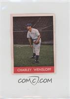 Charley Wensloff [Good to VG‑EX]