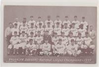 1949 Brooklyn Dodgers Team