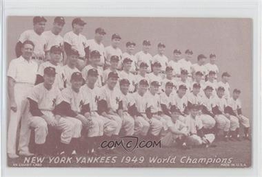 1947-66 Exhibits - W461 #_49NY - 1949 New York Yankees Team