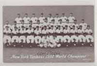 1952 New York Yankees Team [Poor to Fair]