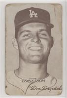 Don Drysdale (Portrait) [Poor to Fair]