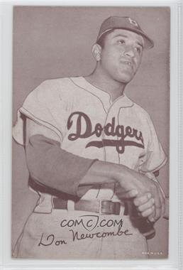 1947-66 Exhibits - W461 #_DONE.1 - Don Newcombe (Dodgers Logo on Jersey; Shaking Hands)