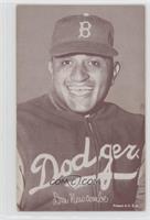 Don Newcombe (Dodgers logo on jacket)