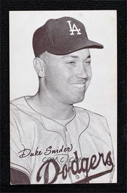 1947-66 Exhibits - W461 #_DUSN.1 - Duke Snider (LA on Cap)