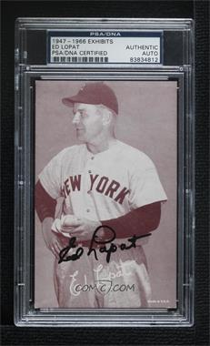 1947-66 Exhibits - W461 #_EDLO - Ed Lopat [PSA/DNA Encased]