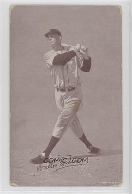 1947-66 Exhibits - W461 #_HOEV - Hoot Evers (Walter on Card) [Poor to Fair]
