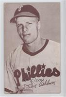 Richie Ashburn (Philadelphia Phillies; Name Spelled Ritchie) [Poor to …