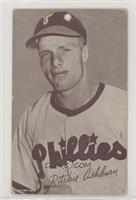Richie Ashburn (Philadelphia Phillies; Name Spelled Ritchie) [Poor to …