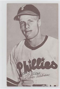 1947-66 Exhibits - W461 #_RIAS.3 - Richie Ashburn (Philadelphia Phillies; Name Spelled Richie)
