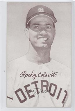 1947-66 Exhibits - W461 #_ROCO.1 - Rocky Colavito (Detroit Jersey) [Good to VG‑EX]