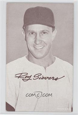 1947-66 Exhibits - W461 #_ROSI.2 - Roy Sievers (Airbrushed Cap)