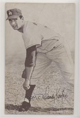 1947-66 Exhibits - W461 #_SAKO - Sandy Koufax [Good to VG‑EX]