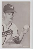 Warren Spahn (Milwaukee Cap; Printed in U.S.A.)