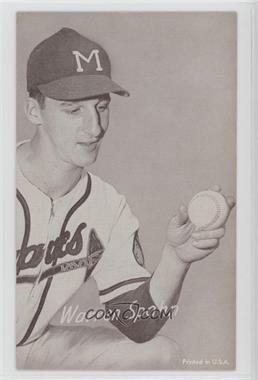 1947-66 Exhibits - W461 #_WASP.2 - Warren Spahn (Milwaukee Cap; Printed in U.S.A.)