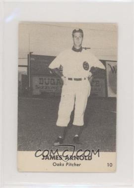 1947 Smiths Oakland Oaks - [Base] #10 - Jim Arnold [Good to VG‑EX]