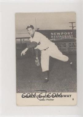 1947 Smiths Oakland Oaks - [Base] #8 - Charlie Gassaway [Good to VG‑EX]