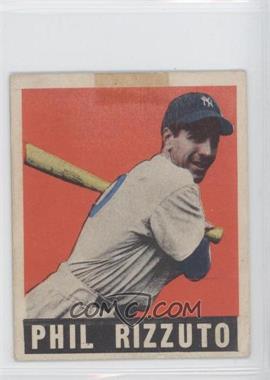 1948-49 Leaf - [Base] #11 - Phil Rizzuto [Poor to Fair]