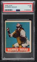 Buddy Rosar (Blue Triangle Bottom Right of Picture; Warren on Card) [PSA 1…