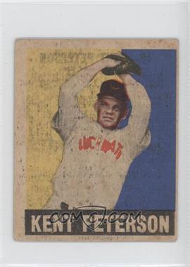1948-49 Leaf - [Base] #42.1 - Kent Peterson (black cap) [Good to VG‑EX]
