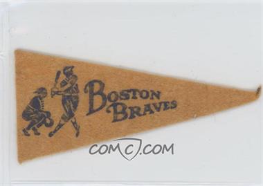 1949 4-Inch Felt Mini Pennants - [Base] #_BOBR - Boston Braves