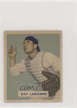 1949 Bowman - [Base] - Gray Back #113 - Ray Lamanno