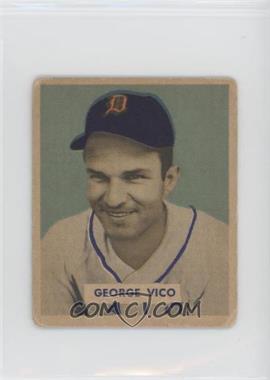 1949 Bowman - [Base] - Gray Back #122 - George Vico