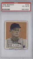 Al Evans (Name in Script on Back) [PSA 4 VG‑EX]