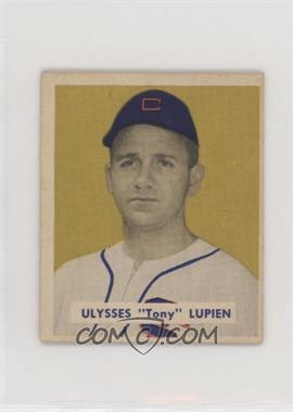 1949 Bowman - [Base] - Gray Back #141 - Tony Lupien