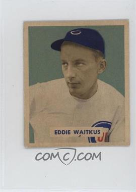 1949 Bowman - [Base] - Gray Back #142 - Eddie Waitkus