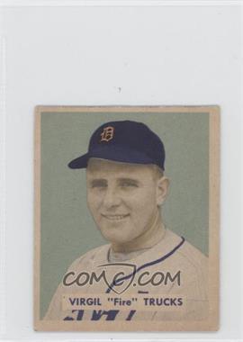 1949 Bowman - [Base] - Gray Back #219 - Virgil Trucks [Good to VG‑EX]