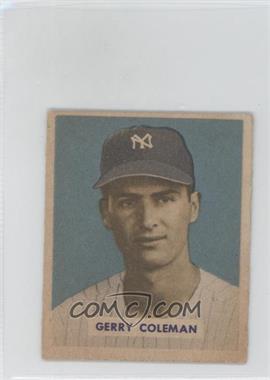 1949 Bowman - [Base] - Gray Back #225 - Jerry Coleman (Spelled Gerry on card)
