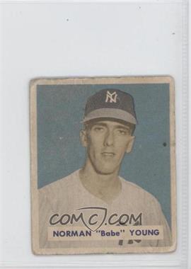 1949 Bowman - [Base] - Gray Back #240 - Babe Young