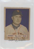 Johnny Mize (Name on Front)