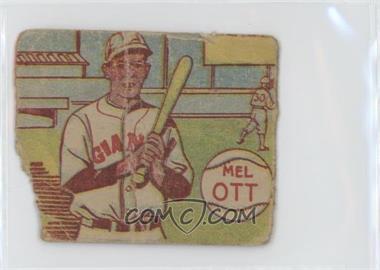1949 M. P. & Co. Strip Cards - Strip Cards R302-2 #_MEOT - Mel Ott [Poor to Fair]