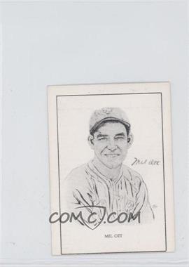 1950-56 Callahan Hall of Fame - [Base] #_MEOT - Mel Ott