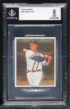 1950 Bowman - [Base] #164 - Sibby Sisti [BGS 8 NM‑MT]