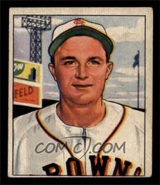 1950 Bowman - [Base] #189.1 - Owen Friend (copyright) [VG]