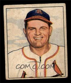 1950 Bowman - [Base] #207.1 - Max Lanier (copyright) [VG]