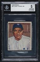 Casey Stengel (copyright) [BGS 5 EXCELLENT]